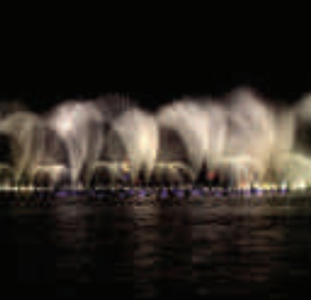 West Lake Hangzhou landscape fountain